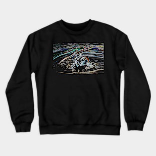 mtb downhill Crewneck Sweatshirt